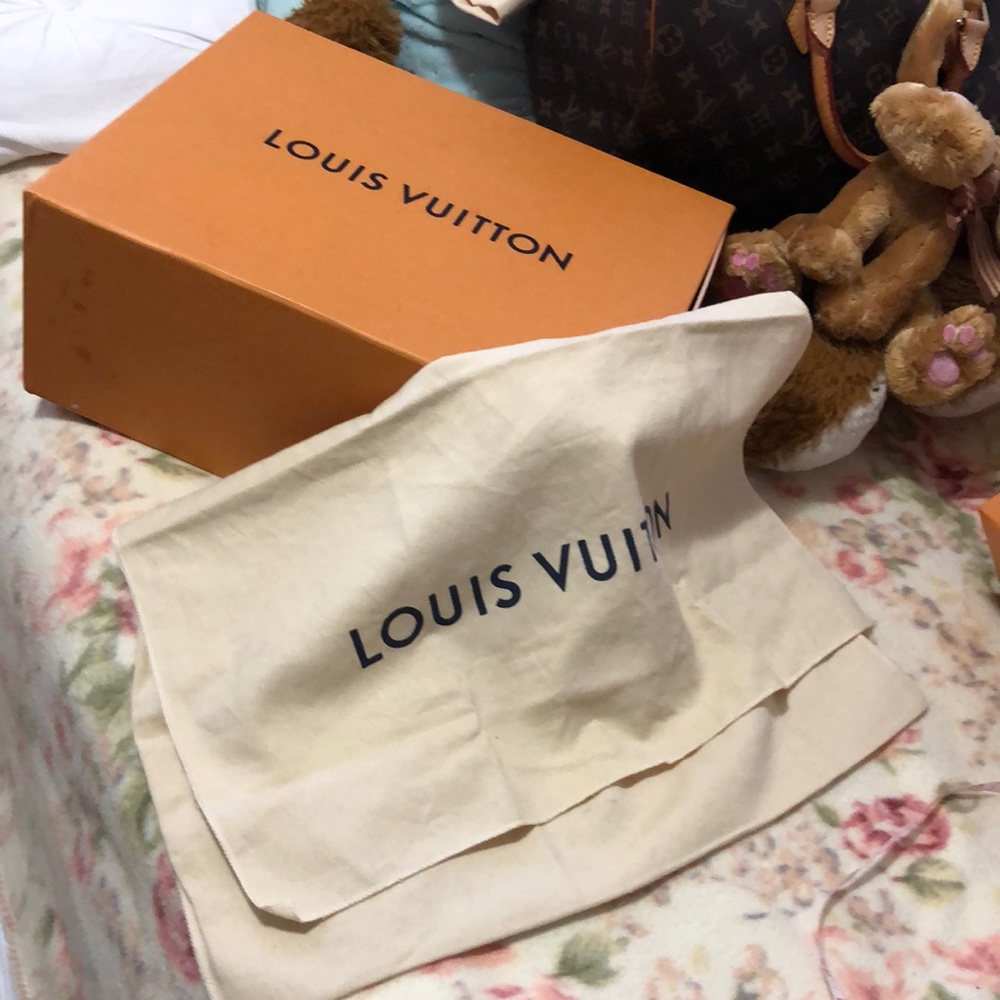 Authentic Lv box and Dash bag